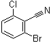 structure of CAS# 6575-08-2, 2-Bromo-6-chlorobenzonitrile