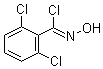 2,6-Dichloro-N-hydroxybenzenecarboximidoyl chloride molecular structure (CAS 6579-27-7)