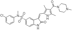 SU 11274 molecular structure (CAS 658084-23-2)