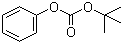 结构式 CAS# 6627-89-0, 叔丁基苯基碳酸酯