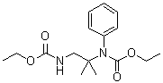 N-[2-(Carboxyamino)-1,1-dimethylethyl]carbanilic acid diethyl ester molecular structure (CAS 6629-02-3)