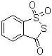 结构式 CAS# 66304-01-6, Beaucage 试剂; 3H-1,2-苯并二硫醇-3-酮-1,1-二氧化物