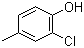 structure of CAS# 6640-27-3, 2-Chloro-4-methylphenol;2-Chloro-p-cresol