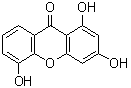 1,3,5-Trihydroxy-9H-xanthen-9-one molecular structure (CAS 6732-85-0)
