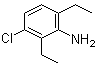 结构式 CAS# 67330-62-5, 3-氯-2,6-二乙基苯胺