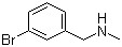 结构式 CAS# 67344-77-8, N-甲基-3-溴苄胺