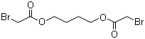 structure of CAS# 67638-54-4, Bromoacetic acid 1,4-butanediyl ester;1,4-Bis(bromoacetoxy)butane