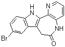 1-Azakenpaullone molecular structure (CAS 676596-65-9)