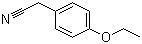 structure of CAS# 6775-77-5, 4-Ethoxyphenylacetonitrile