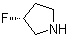 structure of CAS# 679431-51-7, 3(R)-Fluoropyrrolidine