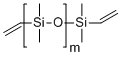 Vinyl terminated polydimethyl siloxane molecular structure (CAS 68083-19-2)