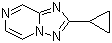 结构式 CAS# 681249-76-3, 2-环丙基-[1,2,4]三唑并[1,5-a]吡嗪