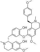 结构式 CAS# 6817-41-0, 异莲心碱