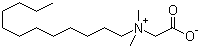 Lauryl betaine molecular structure (CAS 683-10-3)