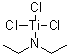 三氯(二乙氨基)钛分子结构 (CAS 684-55-9)