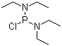 Bis(diethylamino)chlorophosphine molecular structure (CAS 685-83-6)