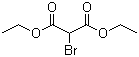 溴代丙二酸二乙酯分子结构 (CAS 685-87-0)