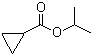 结构式 CAS# 6887-83-8, 环丙烷甲酸异丙酯