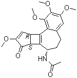 gamma-光秋水仙碱分子结构 (CAS 6901-14-0)