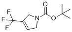 structure of CAS# 693826-97-0, tert-butyl 3-(Trifluoromethyl)-2,5-dihydro-1H-pyrrole-1-carboxylate