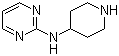 Piperidin-4-yl-pyrimidin-2-yl-amine molecular structure (CAS 69385-85-9)