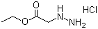 structure of CAS# 6945-92-2, Ethyl hydrazinoacetate hydrochloride