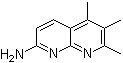 2-Amino-5,6,7-trimethyl-1,8-naphthyridine molecular structure (CAS 69587-84-4)