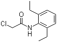 2-Chloro-N-(2,6-diethylphenyl)acetamide molecular structure (CAS 6967-29-9)