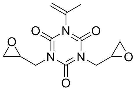 Monoallyldiglycidylisocyanuric acid molecular structure (CAS 69731-45-9)