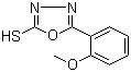 5-(2-Methoxyphenyl)-1,3,4-oxadiazole-2-thiol molecular structure (CAS 69844-25-3)