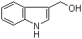 结构式 CAS# 700-06-1, 吲哚-3-甲醇