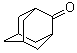 2-Adamantanone molecular structure (CAS 700-58-3)