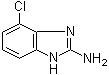 4-Chloro-1H-benzimidazol-2-amine molecular structure (CAS 701-14-4)