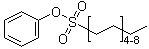 C(10-18)-Alkane-sulfonic acids phenyl esters molecular structure (CAS 70775-94-9)