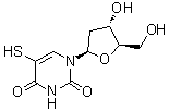 5-Mercapto-2'-deoxyuridine molecular structure (CAS 7085-54-3)