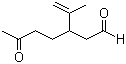 3-Isopropenyl-6-oxoheptanal molecular structure (CAS 7086-79-5)