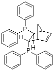 结构式 CAS# 71042-54-1, (1R,2S,3S,4S)-双环[2.2.1]庚-5-烯-2,3-二基二[二苯基膦]