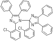 2,2'-Bis(2-chlorophenyl)-4,4',5,5'-tetraphenyl-1,2'-biimidazole molecular structure (CAS 7189-82-4)