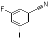 3-Fluoro-5-iodobenzonitrile molecular structure (CAS 723294-75-5)