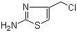 结构式 CAS# 7250-84-2, 4-(氯甲基)噻唑-2-胺
