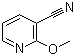 structure of CAS# 7254-34-4, 2-Methoxynicotinonitrile;3-Cyano-2-methoxypyridine