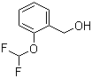 结构式 CAS# 72768-94-6, 2-(二氟甲氧基)苄醇; 2-(二氟甲氧基)苯甲醇