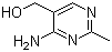 4-氨基-5-羟甲基-2-甲基嘧啶分子结构 (CAS 73-67-6)