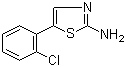 5-(2-Chlorophenyl)thiazol-2-amine molecular structure (CAS 73040-63-8)