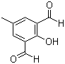 structure of CAS# 7310-95-4, 2-Hydroxy-5-methylisophthalaldehyde;2-Hydroxy-5-methyl-1,3-benzenedicarboxaldehyde