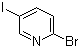 结构式 CAS# 73290-22-9, 2-溴-5-碘吡啶
