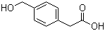 结构式 CAS# 73401-74-8, 4-(羟基甲基)苯乙酸
