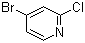 结构式 CAS# 73583-37-6, 2-氯-4-溴吡啶; 4-溴-2-氯吡啶