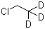 Chloroethane-2,2,2-D3 molecular structure (CAS 7371-46-2)