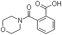 2-(4-Morpholinylcarbonyl)benzoic acid molecular structure (CAS 73728-40-2)
